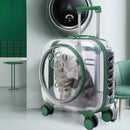 Mochila Transporte Gato Premium Rígida – Ventilada, Resistente e até 6,5kg