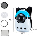 Mochila Pet Cápsula Espacial – Transporte para Gato e Cachorro com Visor Transparente