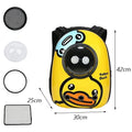 Mochila Pet Cápsula Espacial – Transporte para Gato e Cachorro com Visor Transparente