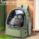 Mochila Transporte Pet com Bolha – Respirável, Confortável e Estilosa para Gatos e Cães