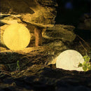 Luminária Lua 3D LED Recarregável – Toque com Ajuste de Brilho